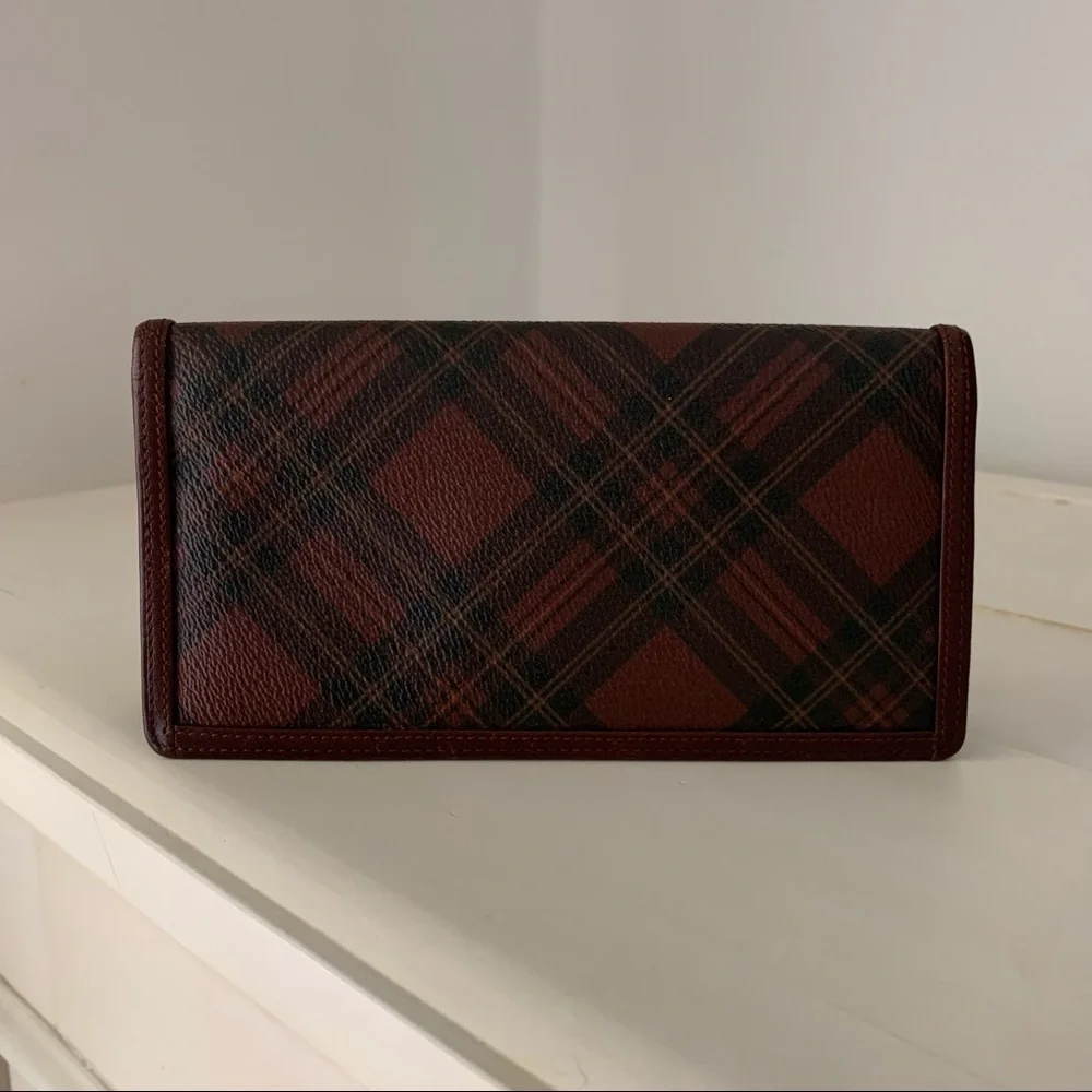 Vintage Polo Ralph Lauren Burgundy Check Blackwatch - Picture 2 of 12